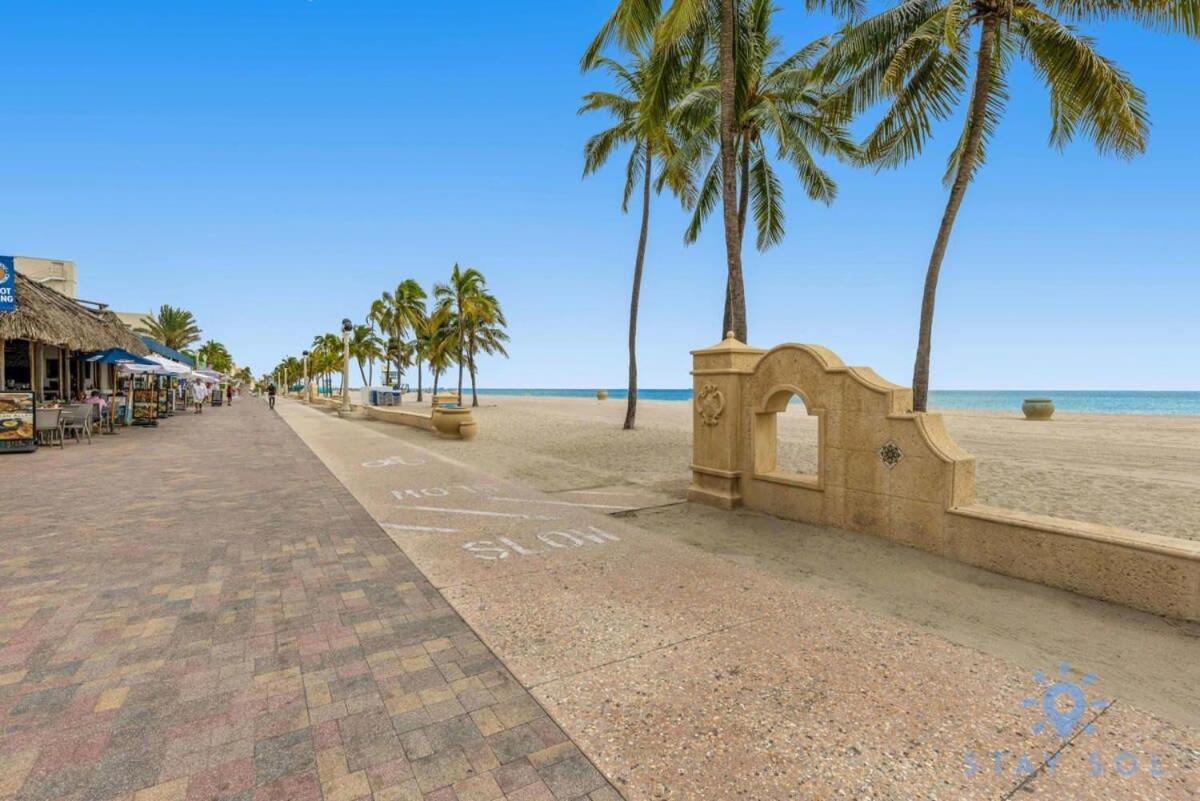 Hollywood Beach Broad - Walk - Gym - Amazing Pool エクステリア 写真