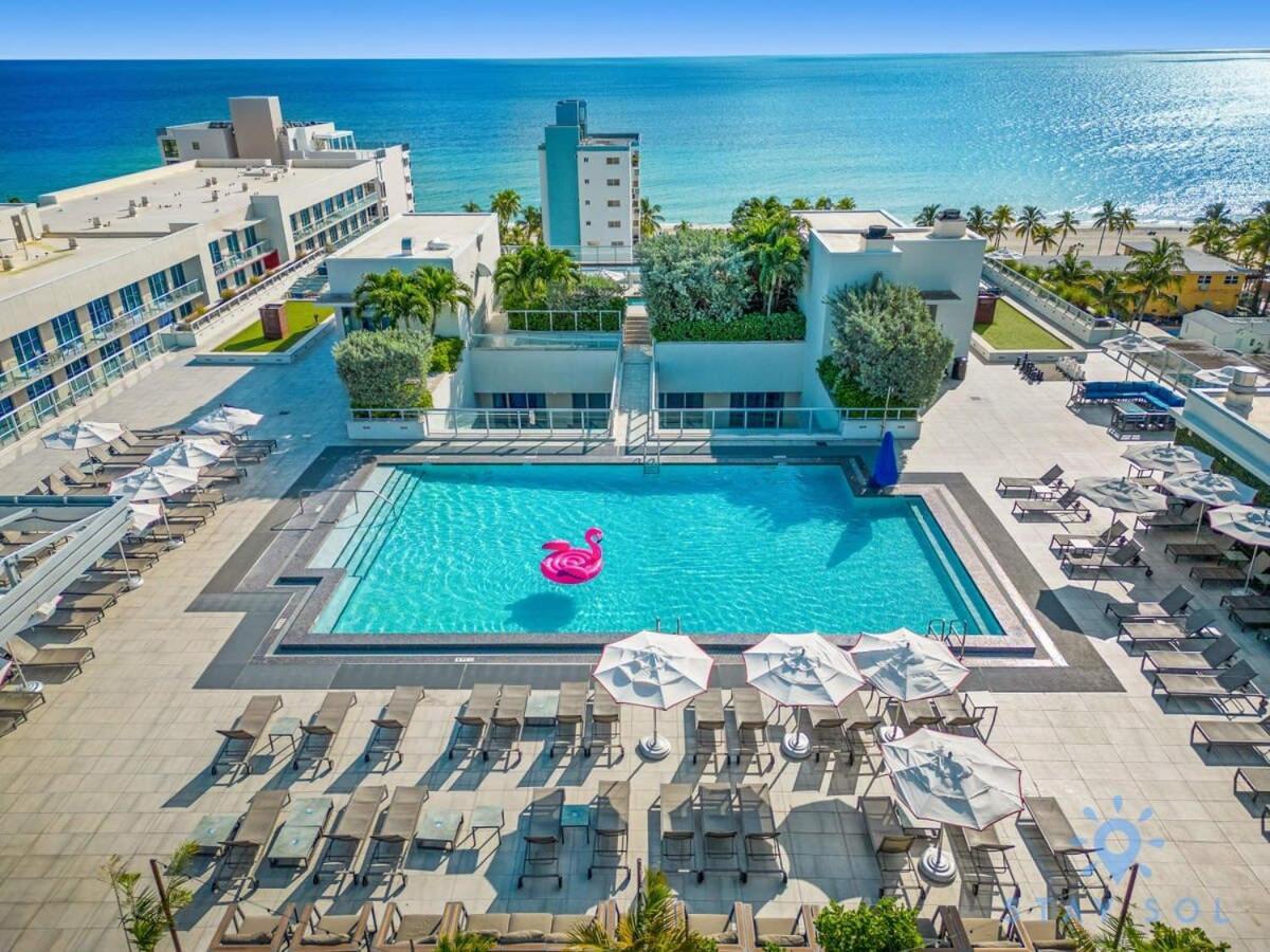 Hollywood Beach Broad - Walk - Gym - Amazing Pool エクステリア 写真