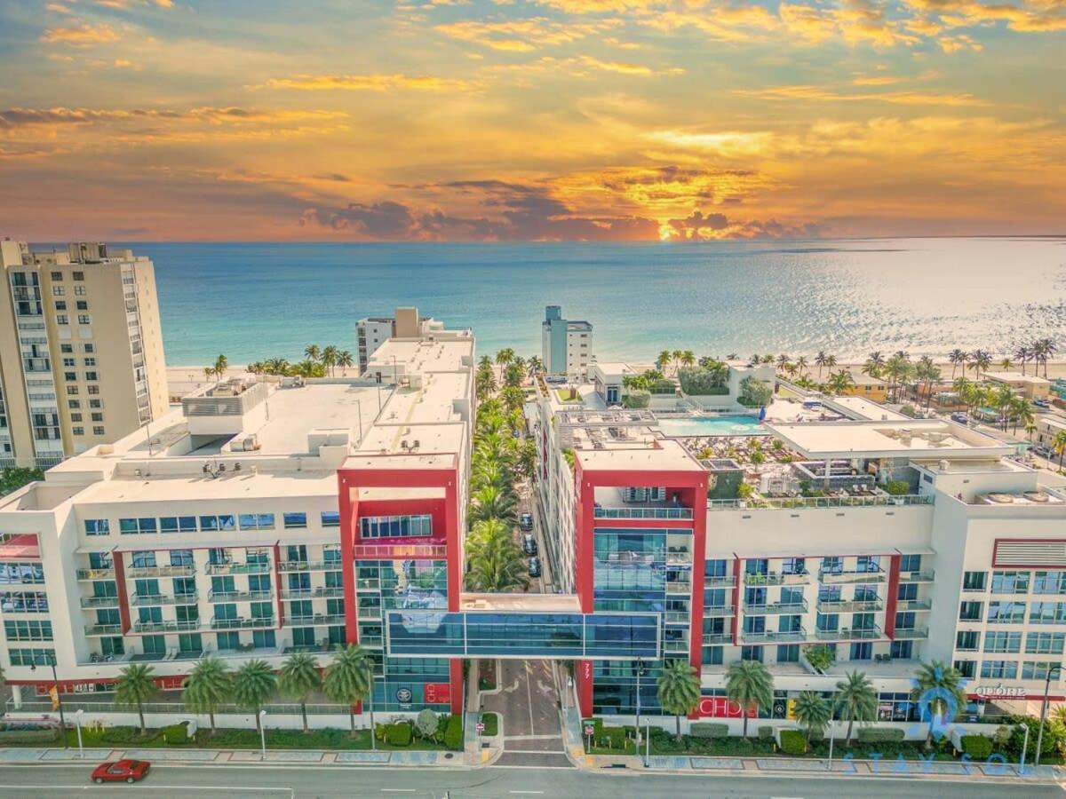 Hollywood Beach Broad - Walk - Gym - Amazing Pool エクステリア 写真