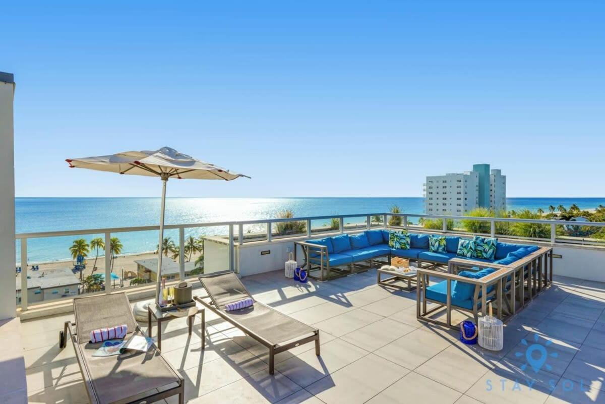 Hollywood Beach Broad - Walk - Gym - Amazing Pool エクステリア 写真