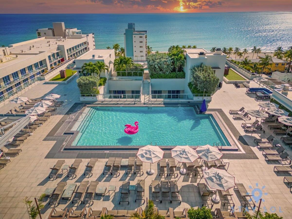 Hollywood Beach Broad - Walk - Gym - Amazing Pool エクステリア 写真