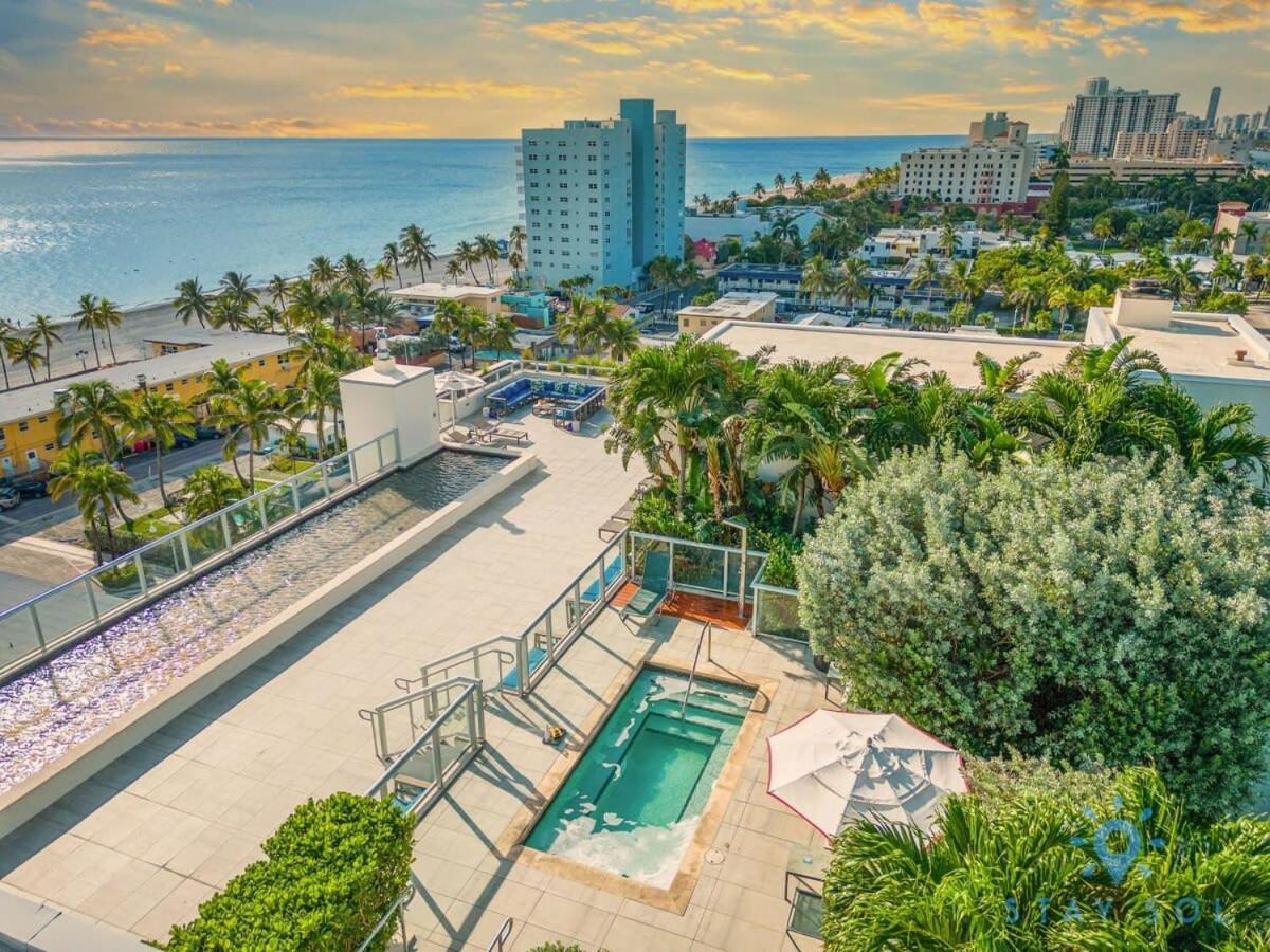 Hollywood Beach Broad - Walk - Gym - Amazing Pool エクステリア 写真